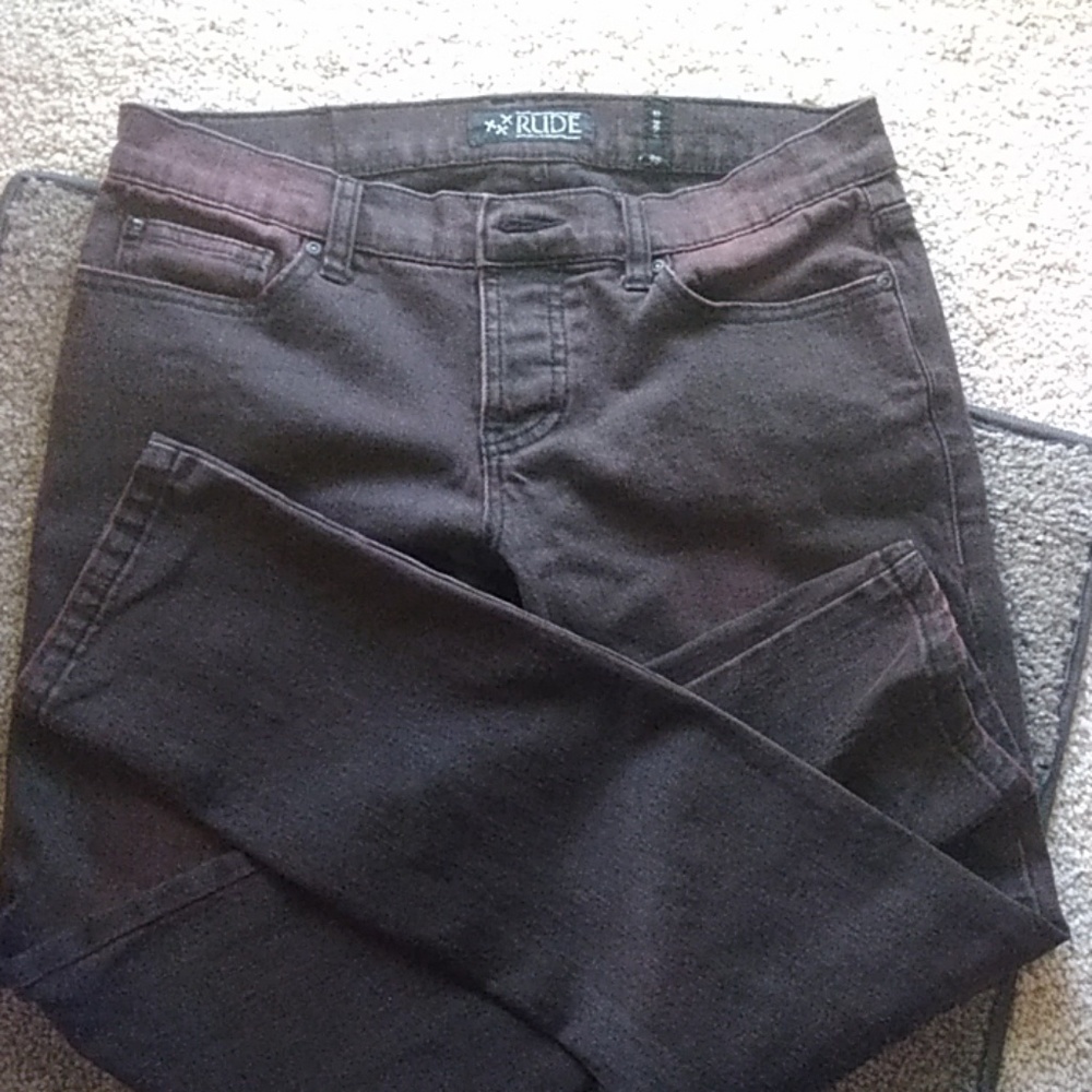 Rude 30/32 Skinny Jeans